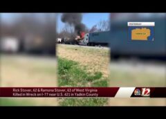 Troopers identify 2 people killed in fiery crash involving 3 tractor-trailers, pick-up truck on I…