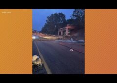 Overpass collapses after fiery crash shuts down I-20 in South Carolina