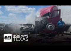 Residents shocked by devastating crash near Terrell that killed 5 after semi driver falls asleep