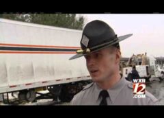 2 Tractor-Trailers Involved In Crashes